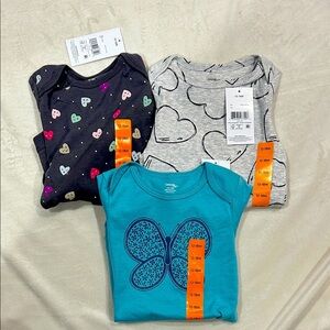 12-18 month NWT bodysuits